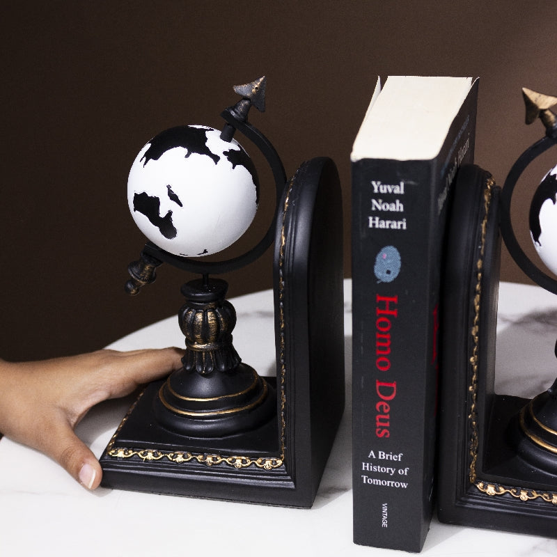 Wander World Wide Frost White Bookend