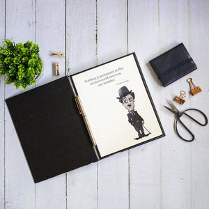 Tribute to Caricature - Hard Bound Notebook Notebooks Pipa Box   