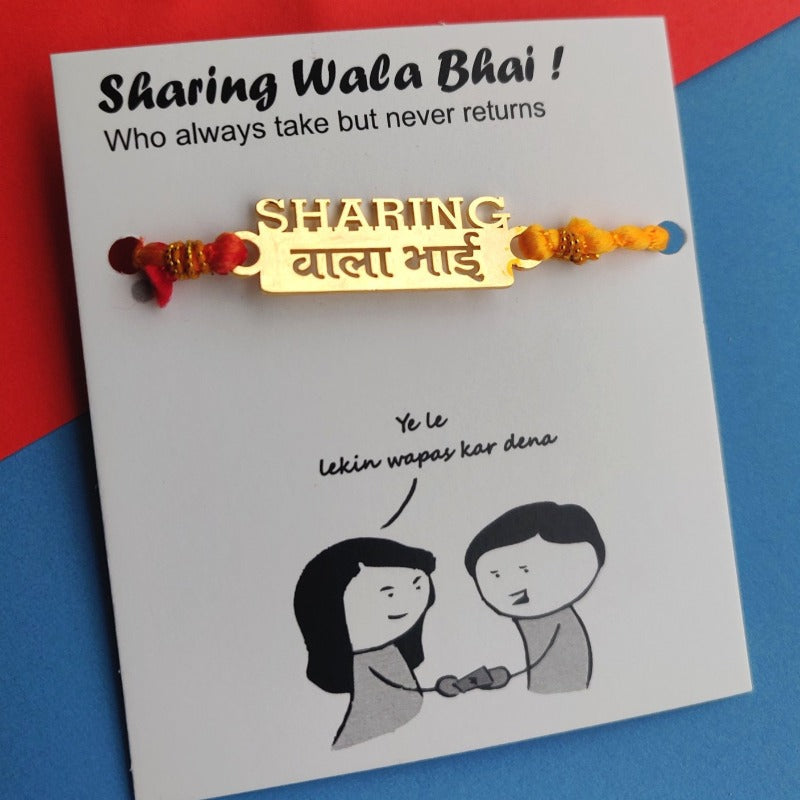 Sharing Wala Bhai Rakhi Rakhis June Trading   