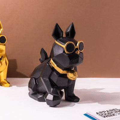 Resin Cool Pupper Sculpture Artifacts The June Shop   