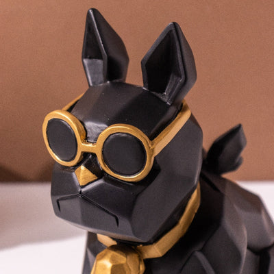 Resin Cool Pupper Sculpture Artifacts The June Shop   