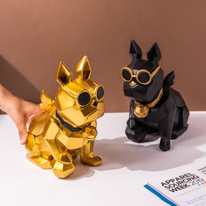 Resin Cool Pupper Sculpture Artifacts The June Shop   