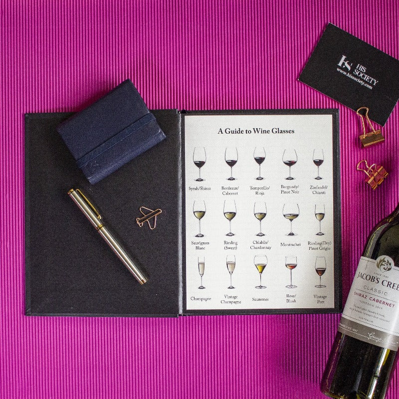Wine lover - His Society Note Book Notebooks Pipa Box   