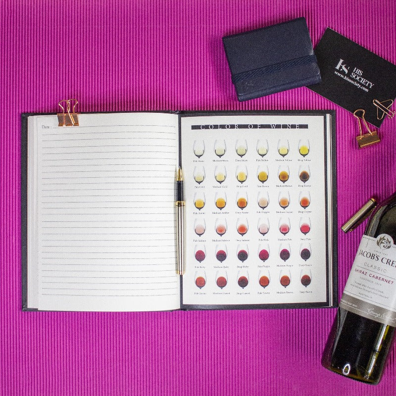 Wine lover - His Society Note Book Notebooks Pipa Box   