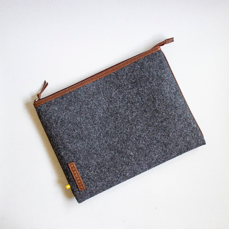 Lorenzo - Premium Felt Laptop Sleeve Laptop Bag Pipa Box   