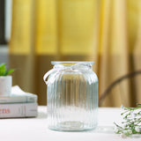 Florentine Solid Colour Glass Vase Vases June Trading Clear Glass  