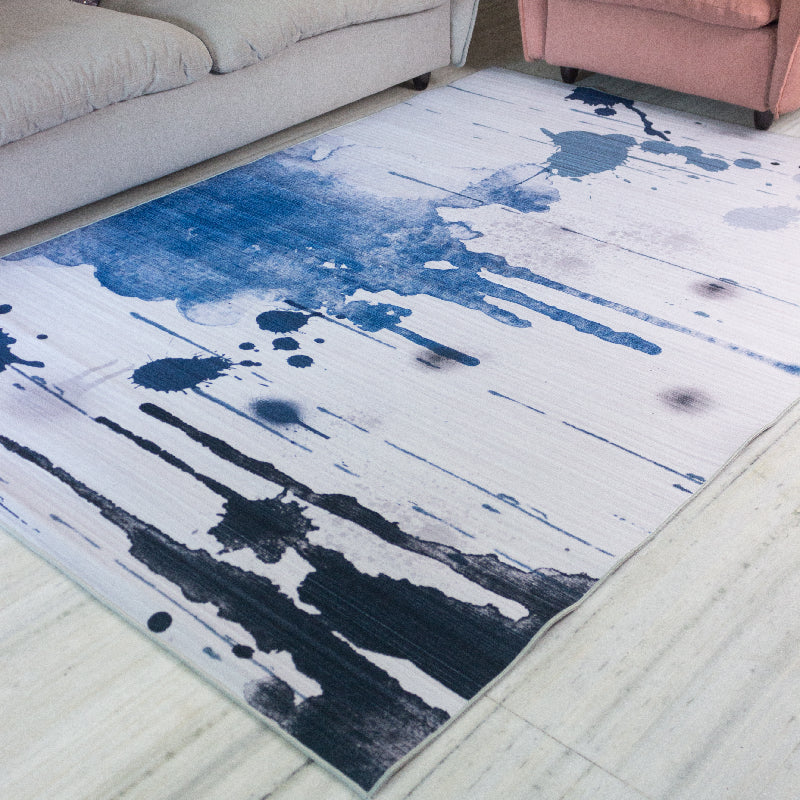 Artistic Splatter Modern Home Large Carpet