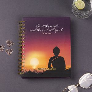 Undated Yearly Planner - Quite The Mind (2023 Collection) + Ultimate Sticker Book Undated Planners June Trading   