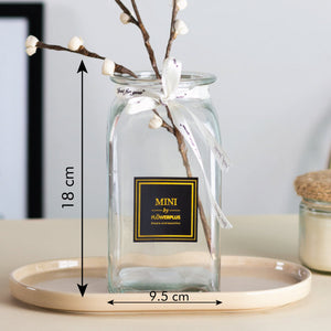 Iridiscent Gradient Glass Vase Vases June Trading   