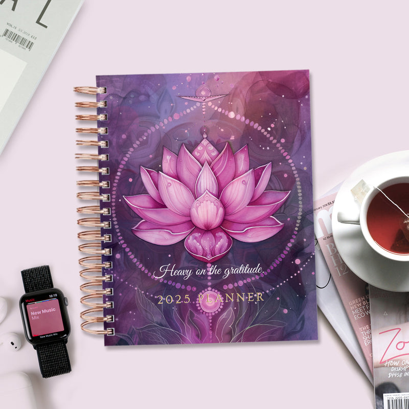 2025 Dated Planner - Heavy On The Gratitude