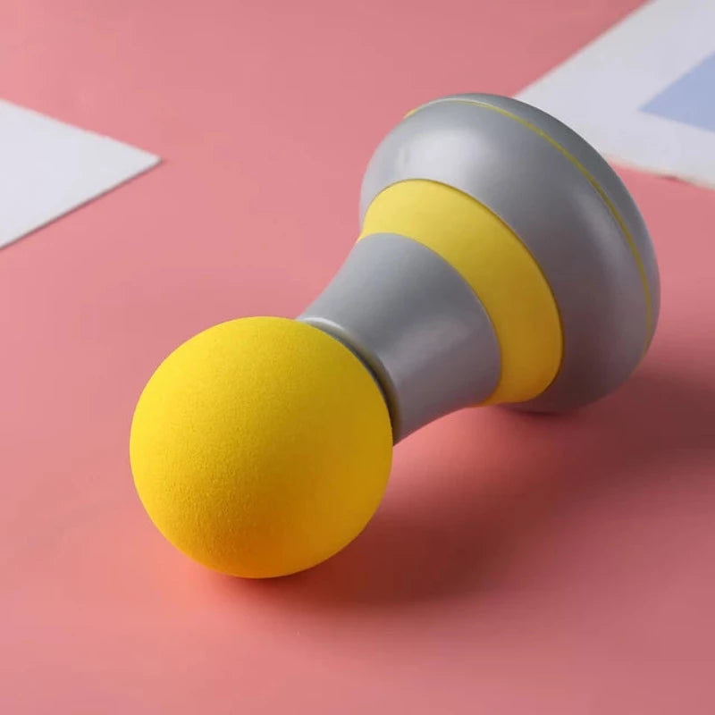 Mini Portable Full Body Massager Body Massagers June Trading Yellow & Grey  