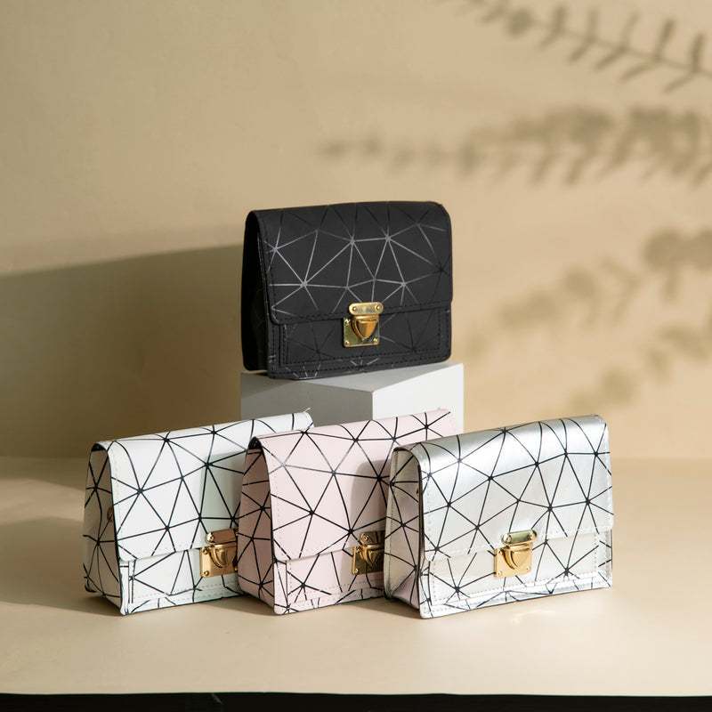 Geometric Abstract Sling Bag