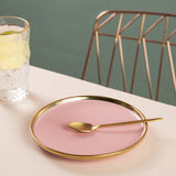 Aurulent Soft-Hued Starter Plate Starter Plates June Trading Powder Pink  