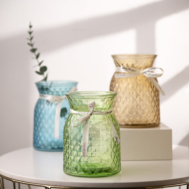Crystal Nova Glass Vase Vases June Trading   