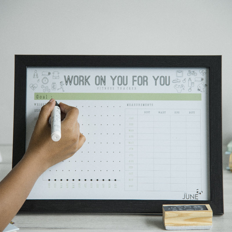 Work On You For You - Re-writable Planner Re-writable Planners June Trading   