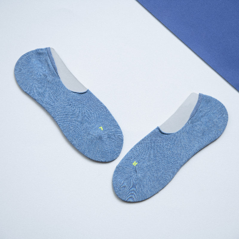 Iceberg Blue Solid Socks Men Sock ERL   