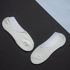 Cloud Grey Solid Socks Men Sock ERL   
