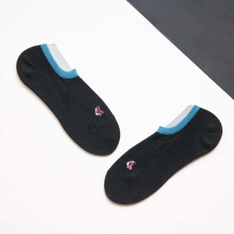 Little Heart Black Socks Men Sock ERL   