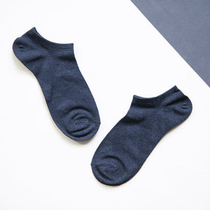 Berry Blue Solid Socks Men Sock ERL   