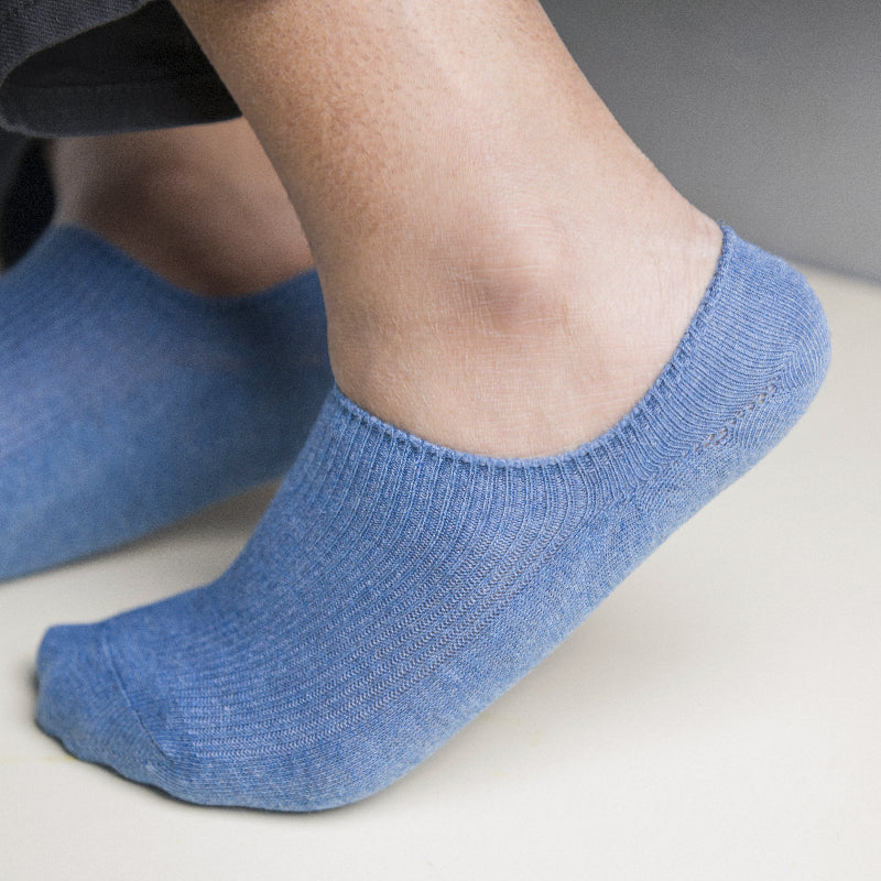Yale Blue Solid Socks Men Sock ERL   