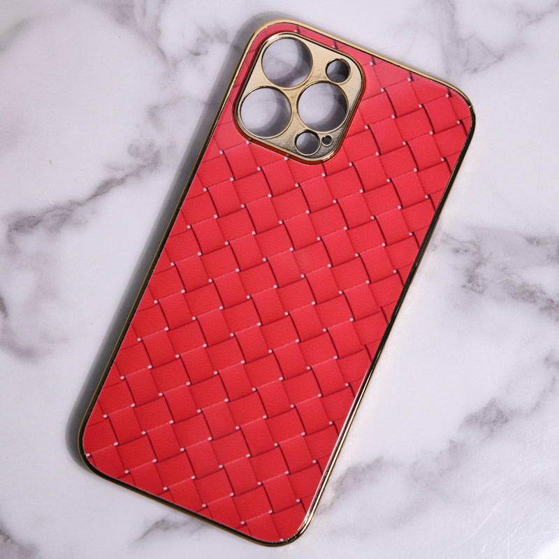 Marble Pattern Rose Gold Edge iPhone 13 Pro Max Case iPhone 13 Pro Max June Trading   