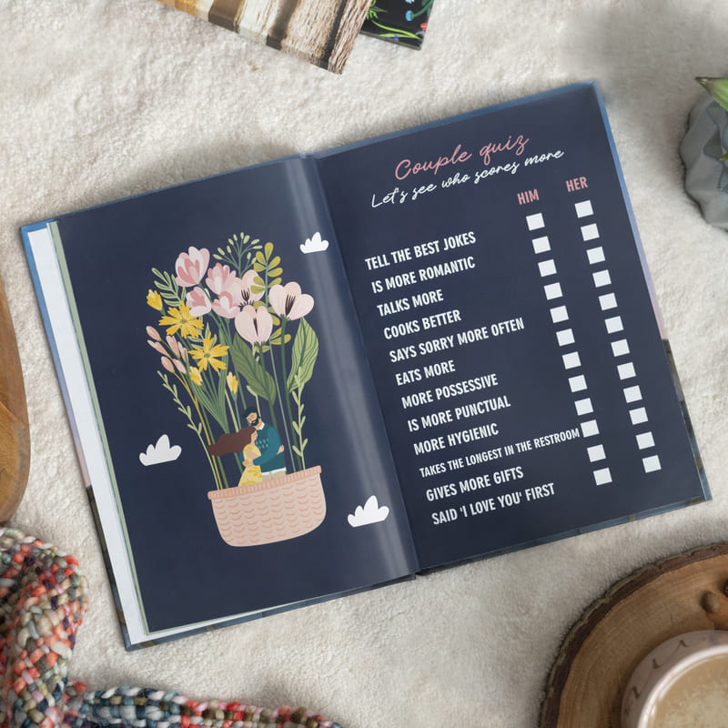 The Couple Notebook - Lets Make Memories Together Couple Notebook June Trading   