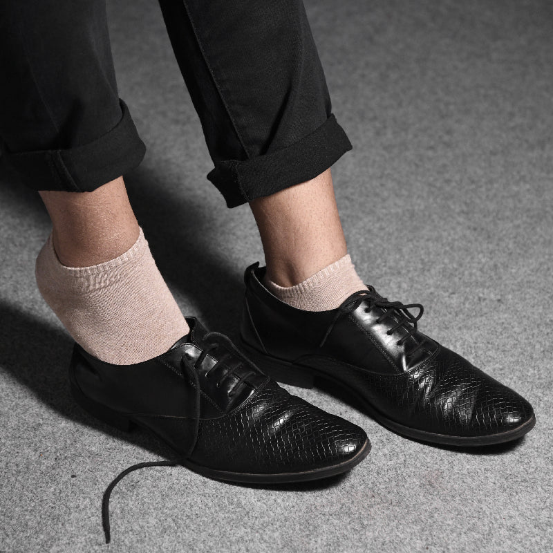 Champagne Cream Socks Men Sock ERL   