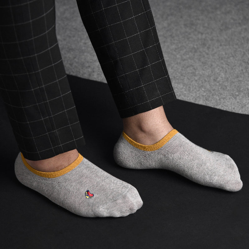 Little Heart Grey Socks