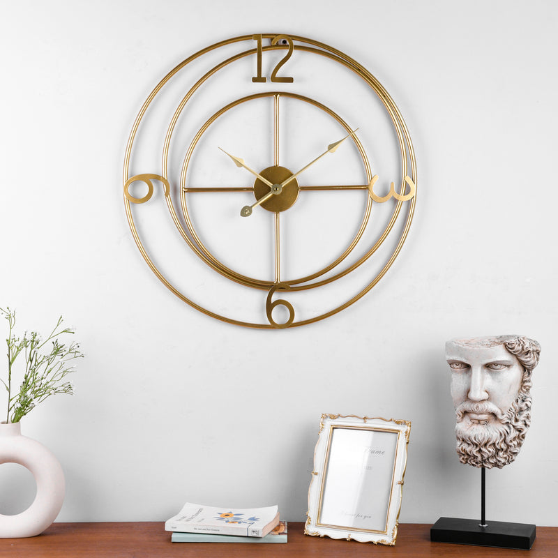 Going In Circles Elegant Wall Clock Wall Clocks June Trading   
