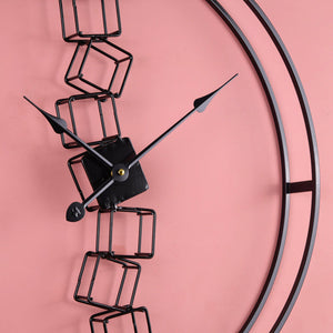 Stacked Blocks Stylish Wall Clock Wall Clocks June Trading   