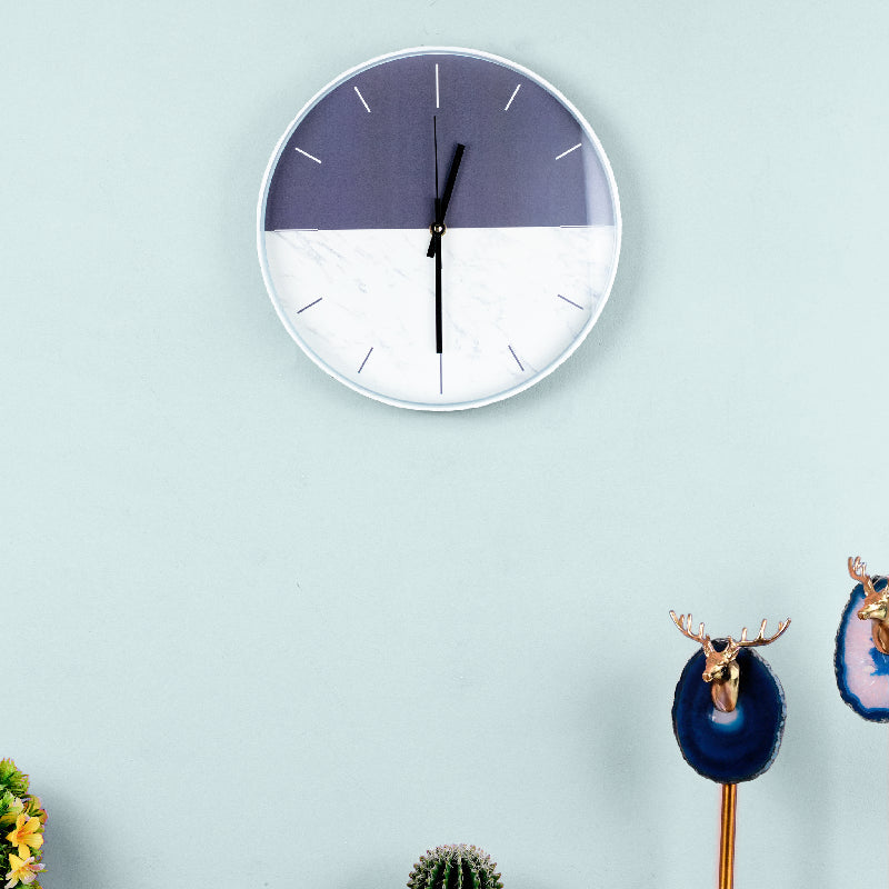 Berry Purple White-Edge Wall Clock Wall Clocks June Trading   