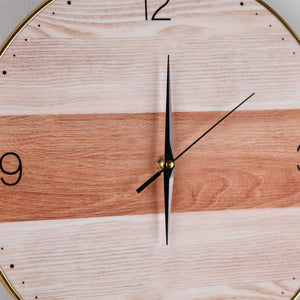 Colour Panelled Premium Wall Clock Wall Clocks June Trading   