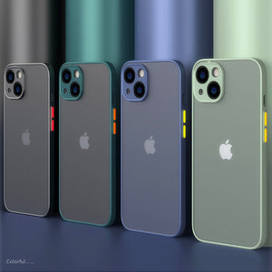 Acrylic Edge With Frosted Back Apple iPhone 13 Pro Max Cover iPhone 13 Pro Max June Trading   