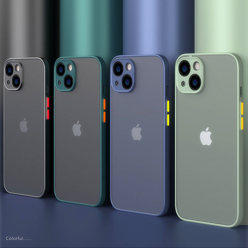Acrylic Edge With Frosted Back Apple iPhone 13 Cover iPhone 13 June Trading   