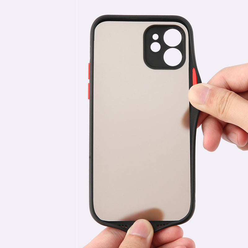 Acrylic Edge With Frosted Back Apple iPhone 13 Pro Cover iPhone 13 Pro June Trading   