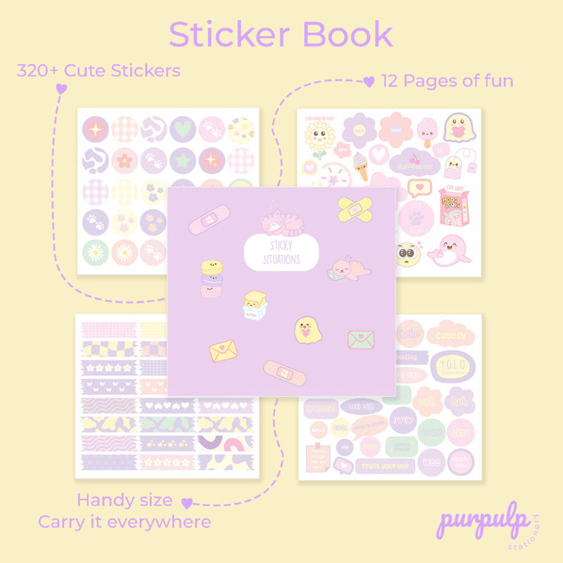 Sticker Book "Sticky Situations"