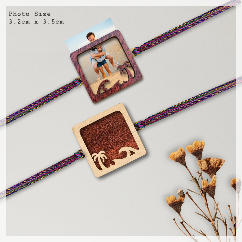 Photo Magnet Rakhi  - By The Beach Rakhis The June Shop   
