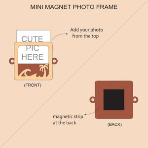 Photo Magnet Rakhi  - By The Beach Rakhis The June Shop   