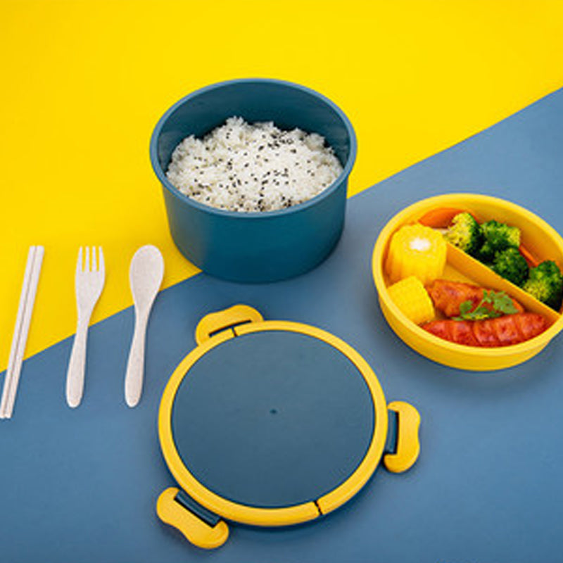 Live Simple 2-Compartment Lunch Box Lunch Boxes June Trading   
