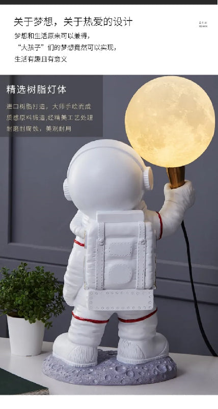 Astronaut Table Lamp- Standing Style Desk Lamps Coral Tree   