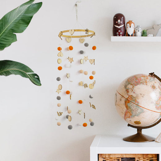 Rain Of Love Baby Mobile Macrame June Trading   