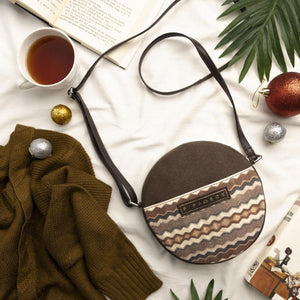 Mistle - Canvas Sling Bag Shoulder Bag Pipa Box   