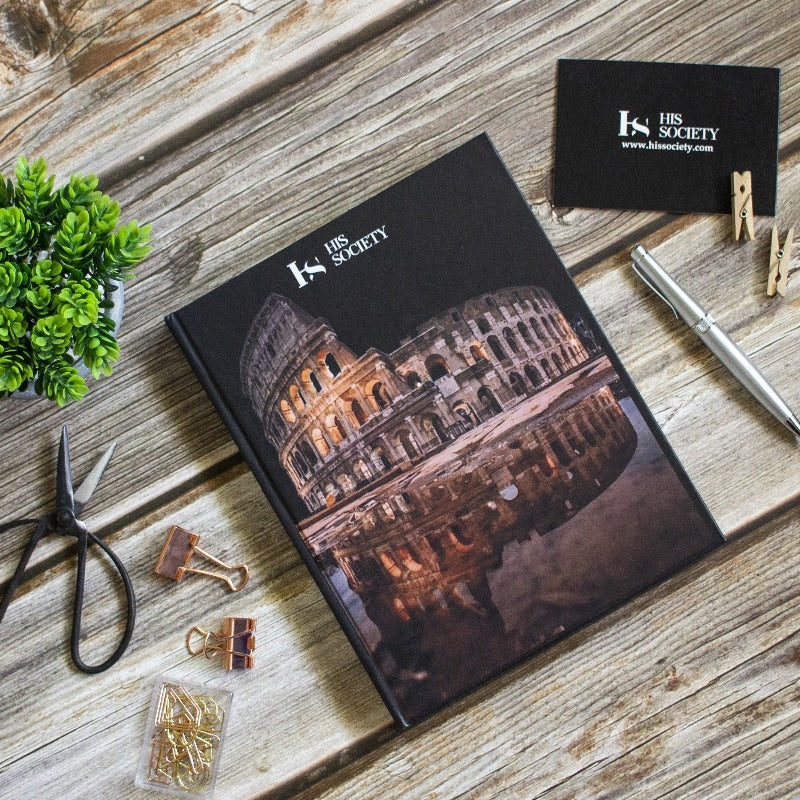 Colosseum of Rome - Hard Bound Notebook Notebooks Pipa Box   
