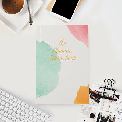 Undated Yearly Planner (2025 Collection) Growth Over Comfort + Ultimate Sticker Book