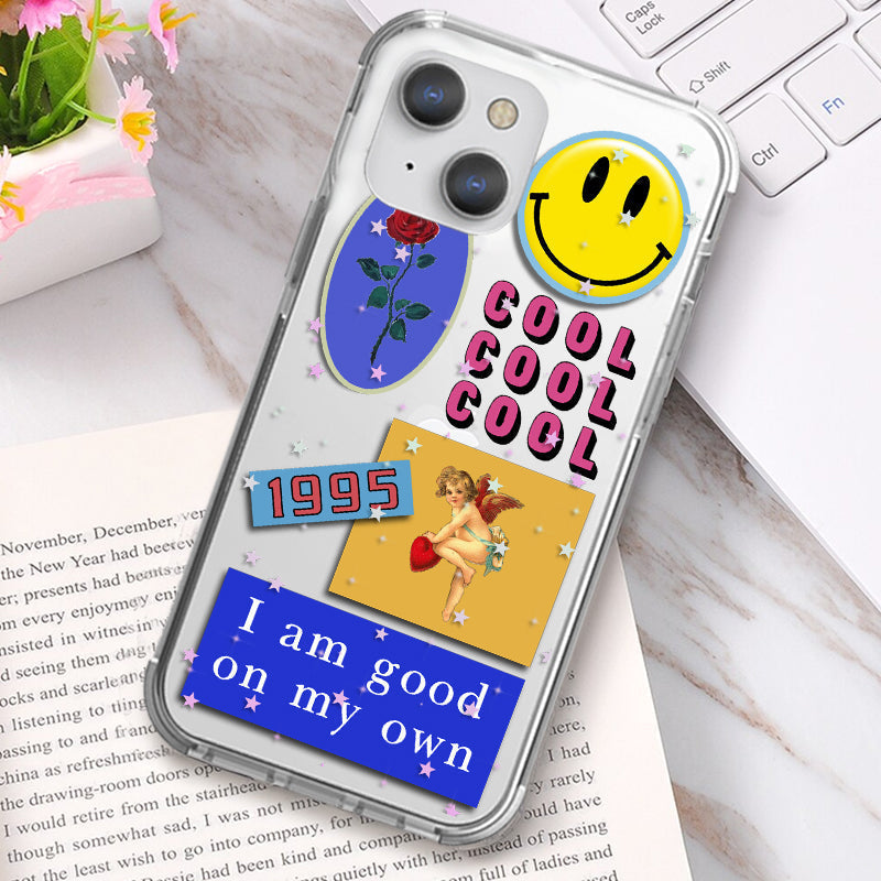 Cool Cool Cool iPhone 13 Pro Max Clear Shockproof Case