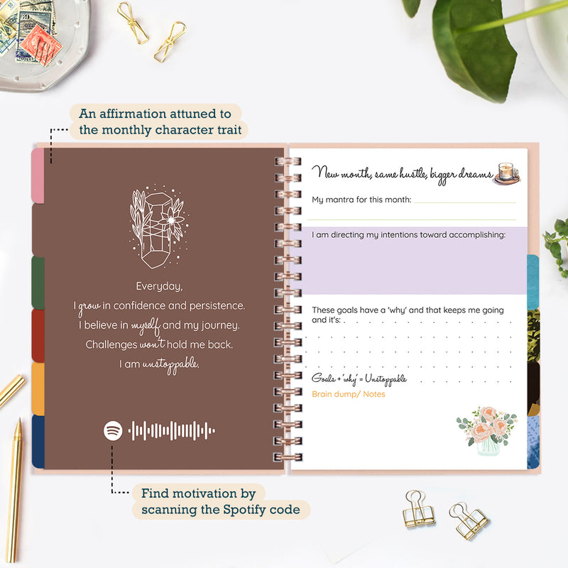 Limited Edition Undated Planner - A New Era Of Me