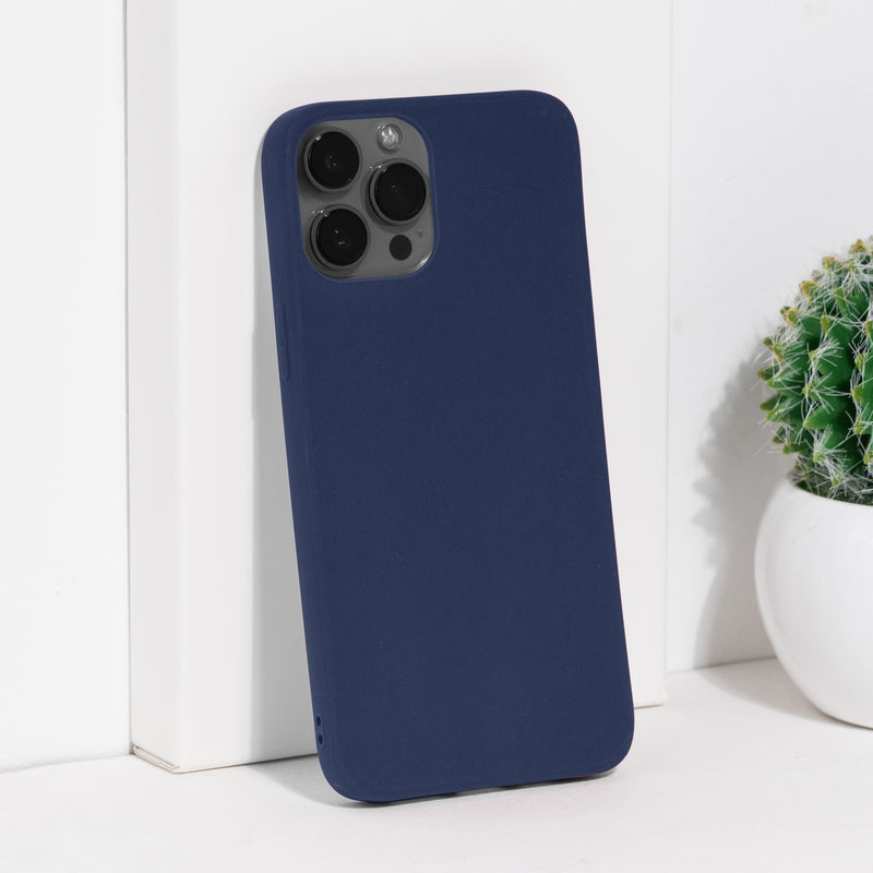 iPhone 12 Pro Max Premium Ultra-Light Silicone Cover iPhone 12 Pro Max June Trading Mid-Night Blue  