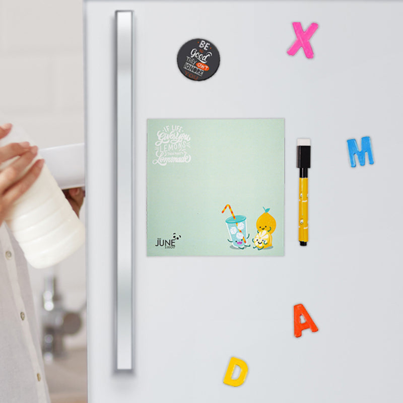 Make Lemonade - Magnetic Board Sheet (Rewritable) Magnetic Board June Trading   