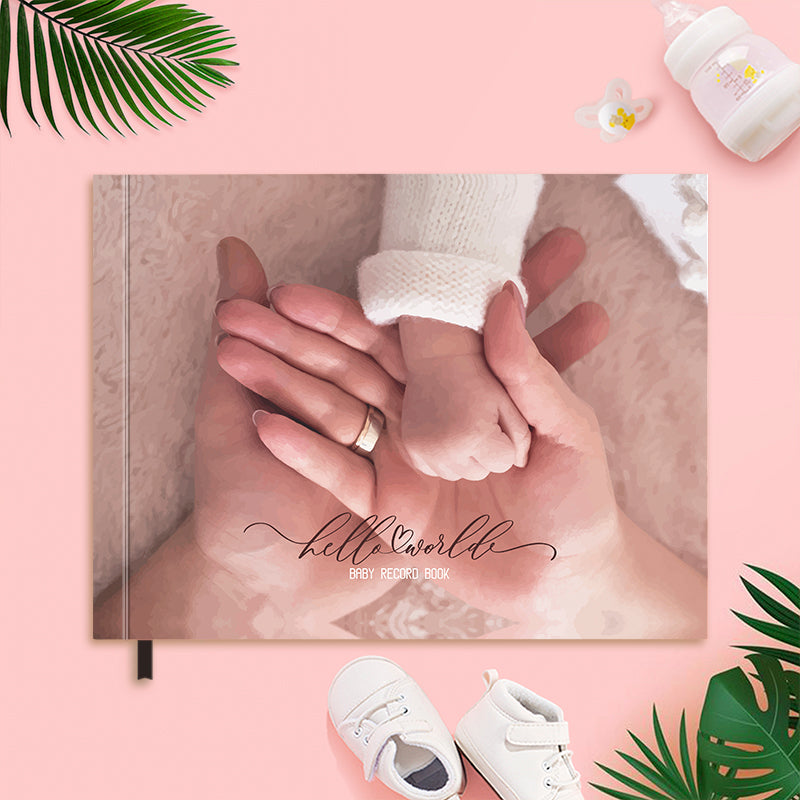 Baby Record Book - Hello World Baby Record Books June Trading   