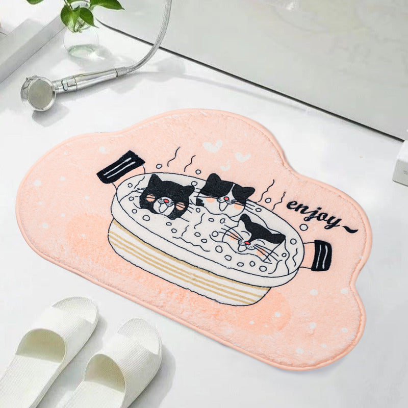 Kitten Love Soft Soft Feel Floor Mat